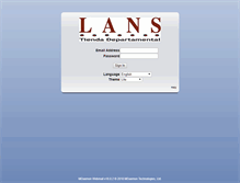 Tablet Screenshot of mail.lans.com.mx